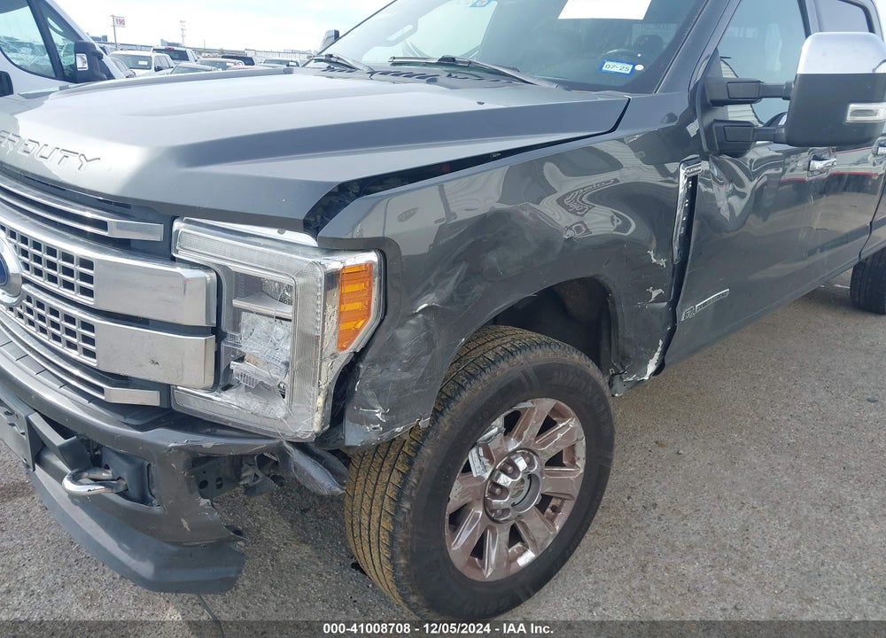 2019 FORD F-350 PLATINUM VIN: 1FT8W3BT2KEE52547