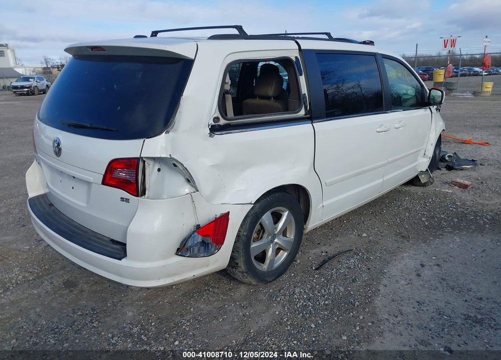 2011 VOLKSWAGEN ROUTAN SE VIN: 2V4RW3DG4BR806291