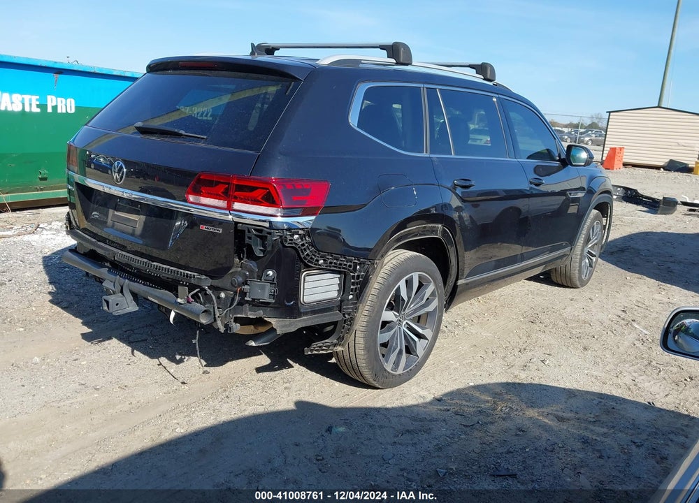 2021 VOLKSWAGEN ATLAS 3.6L V6 SEL PREMIUM R-LINE VIN: 1V2FR2CA7MC589888