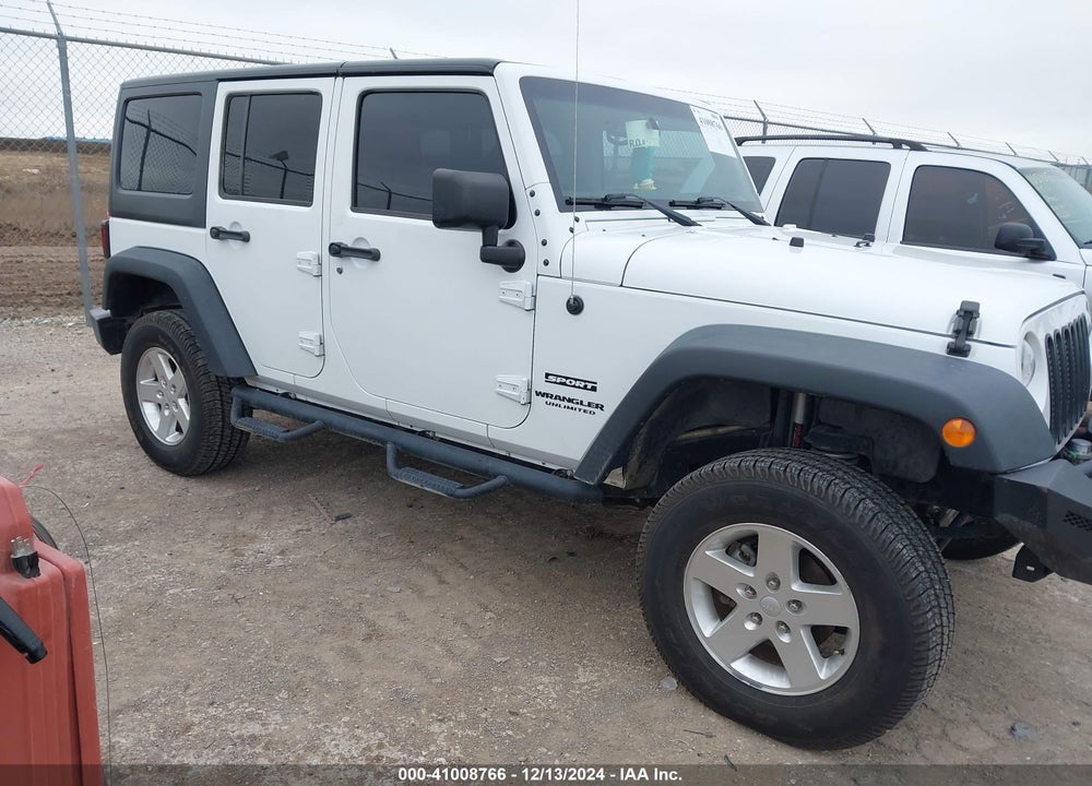 2016 JEEP WRANGLER UNLIMITED SPORT VIN: 1C4BJWDGXGL347926