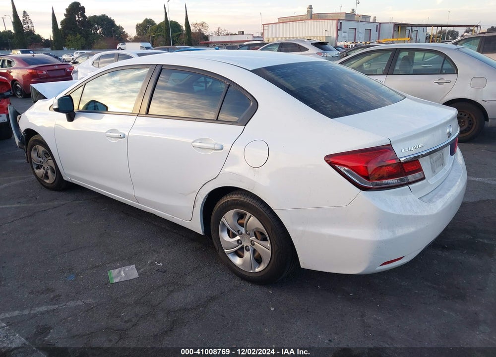 2013 HONDA CIVIC LX VIN: 19XFB2F52DE203259