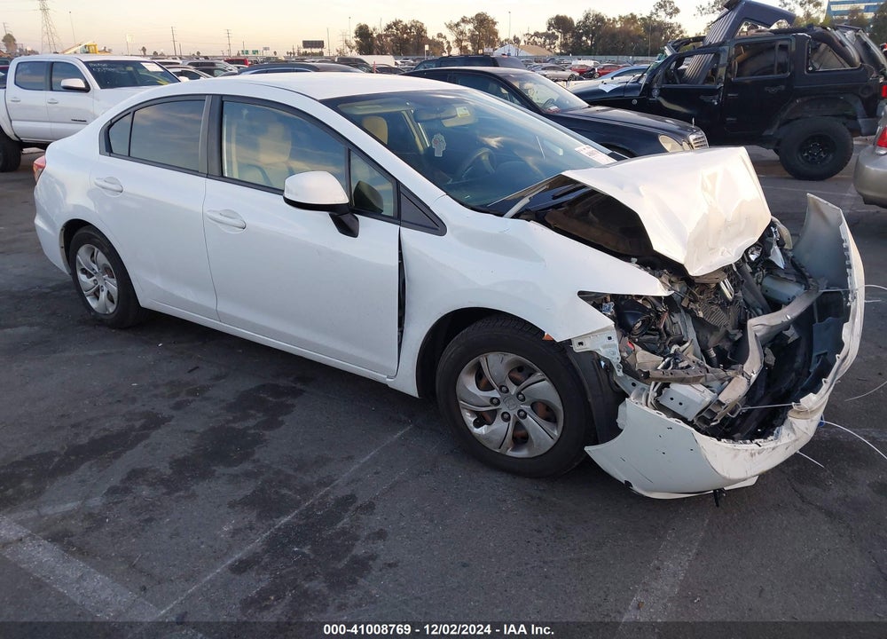 2013 HONDA CIVIC LX VIN: 19XFB2F52DE203259