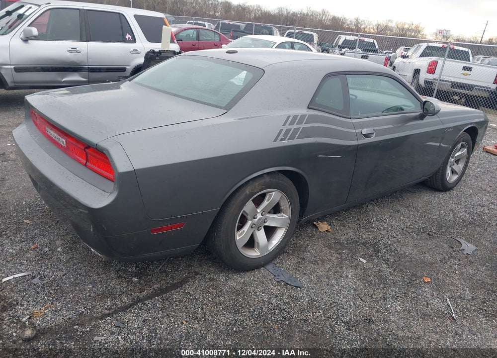 2011 DODGE CHALLENGER VIN: 2B3CJ4DG9BH561855