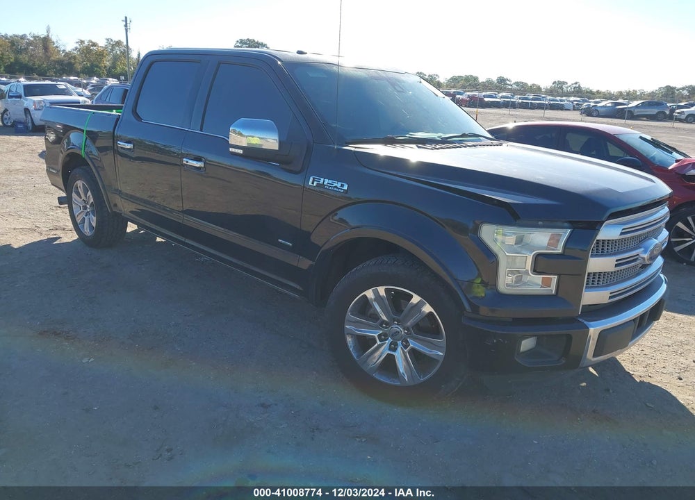 2015 FORD F-150 PLATINUM VIN: 1FTEW1CG3FFA30828