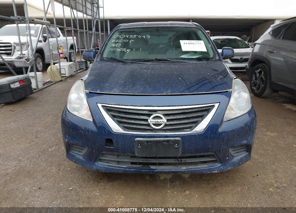 2013 NISSAN VERSA VIN: 3N1CN7AP6DL862105