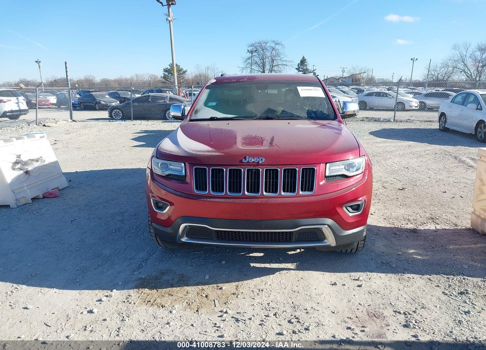 2015 JEEP GRAND CHEROKEE LIMITED VIN: 1C4RJFBG5FC956194