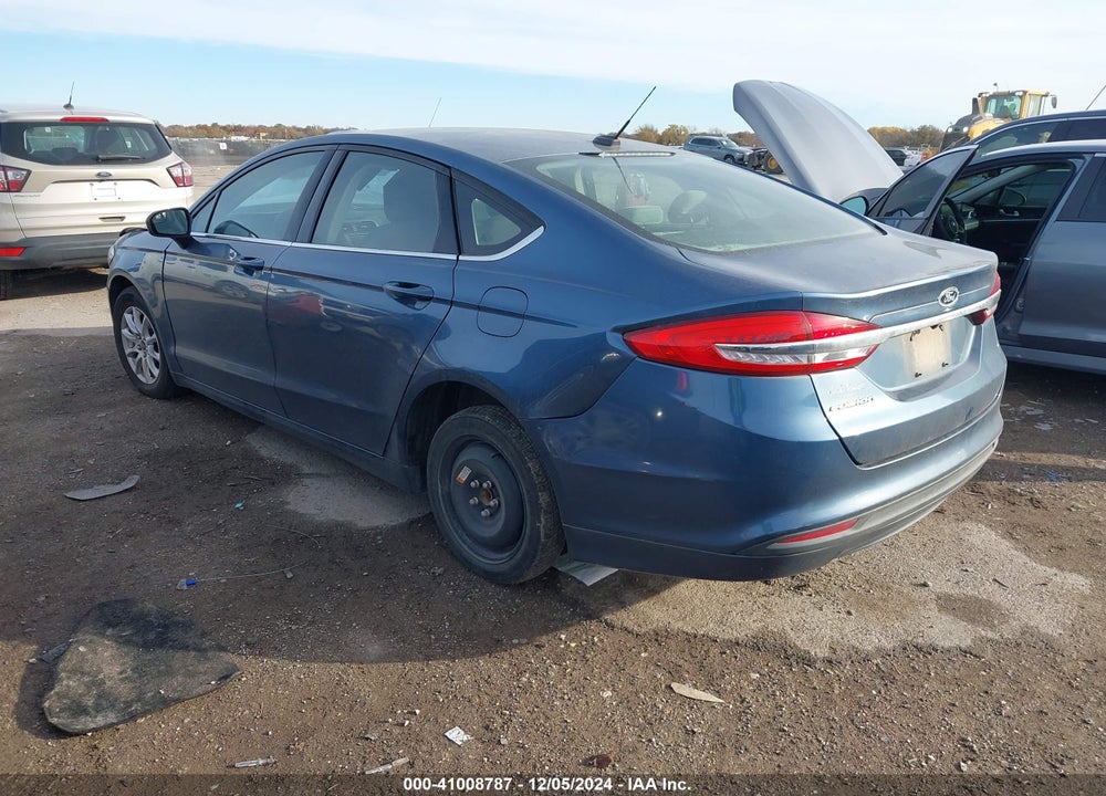 2018 FORD FUSION VIN: 3FA6P0G72JR284909
