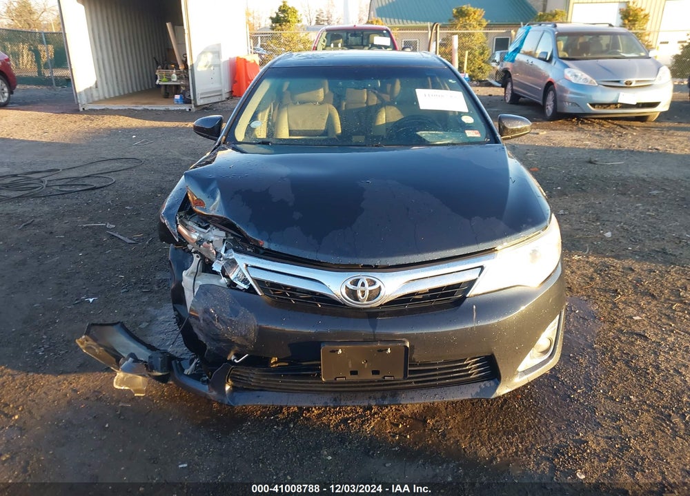 2012 TOYOTA CAMRY XLE VIN: 4T1BF1FK6CU116267