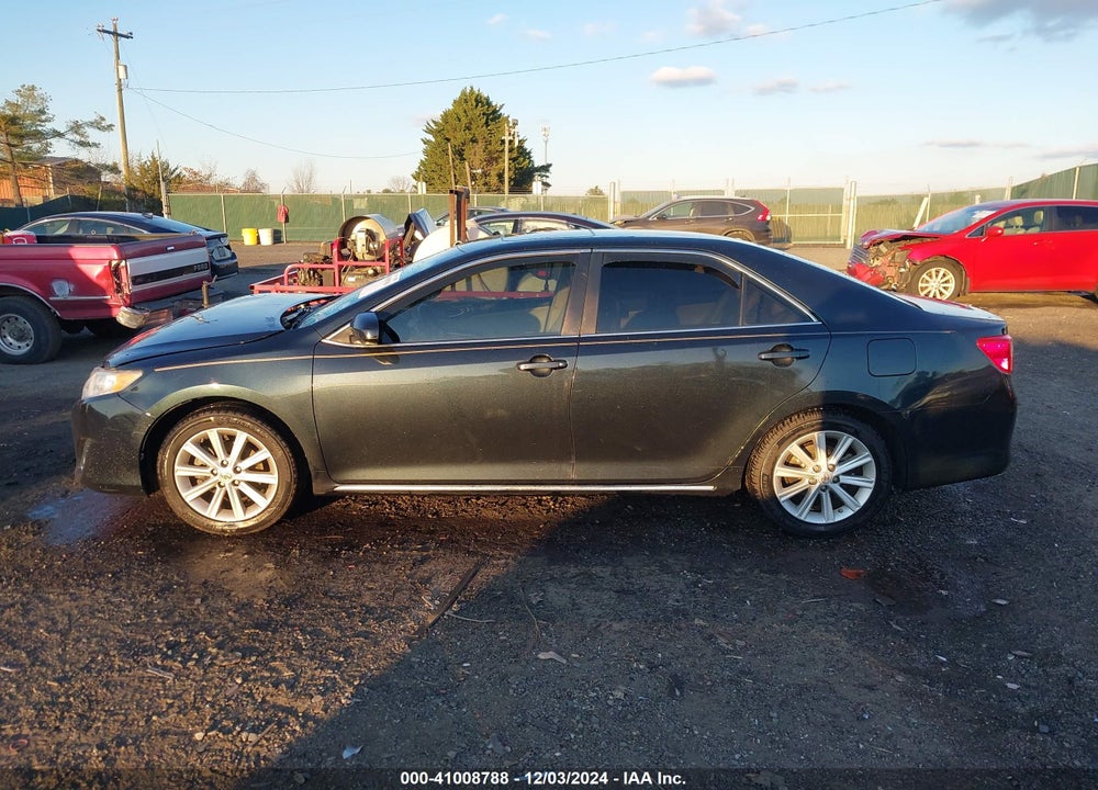 2012 TOYOTA CAMRY XLE VIN: 4T1BF1FK6CU116267
