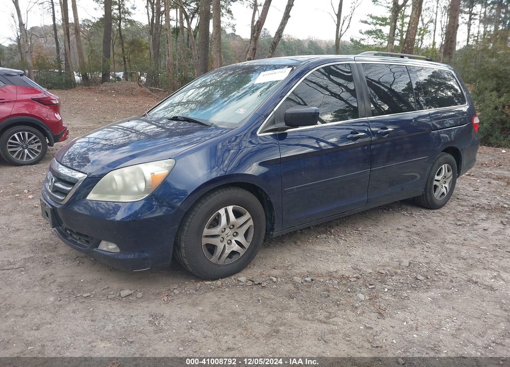 2007 HONDA ODYSSEY EX-L VIN: 5FNRL38777B012837
