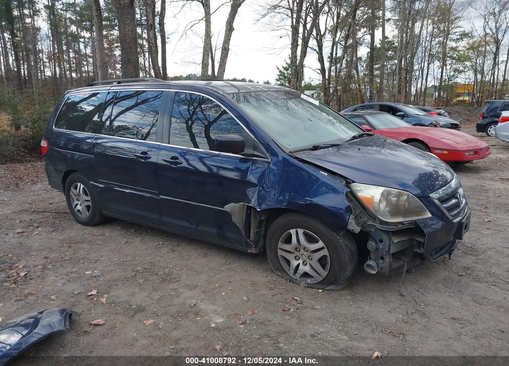 2007 HONDA ODYSSEY EX-L VIN: 5FNRL38777B012837