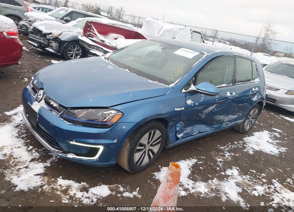 2015 VOLKSWAGEN E-GOLF SEL PREMIUM VIN: WVWPP7AU2FW903244