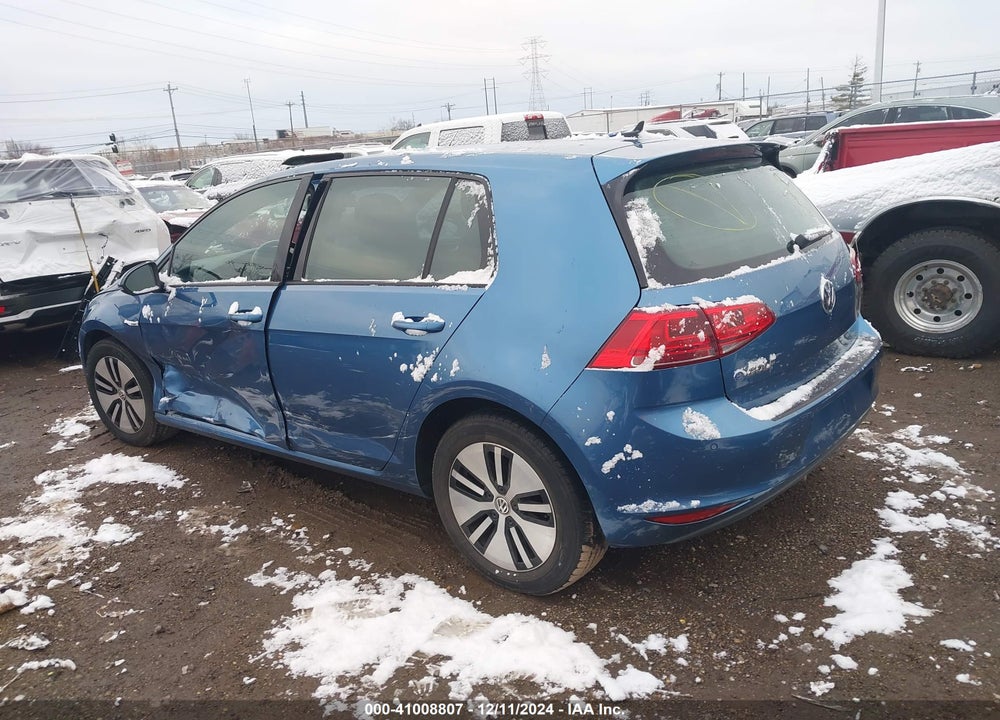 2015 VOLKSWAGEN E-GOLF SEL PREMIUM VIN: WVWPP7AU2FW903244