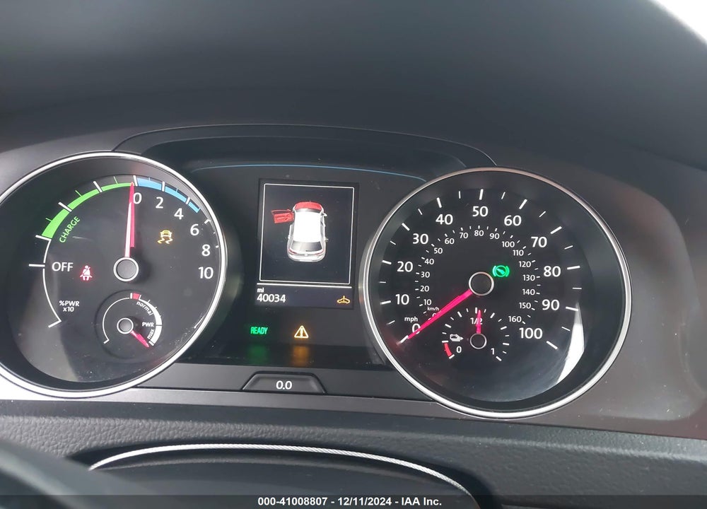 2015 VOLKSWAGEN E-GOLF SEL PREMIUM VIN: WVWPP7AU2FW903244
