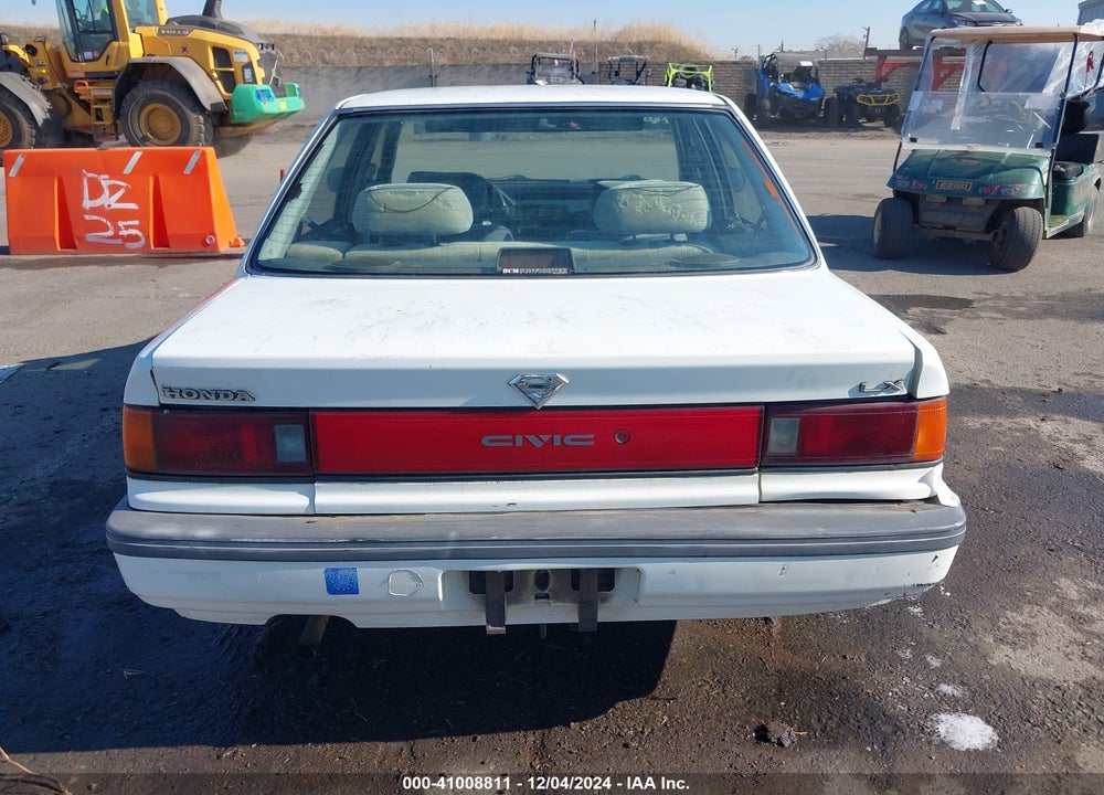 1989 HONDA CIVIC LX VIN: 1HGED3559KA027308