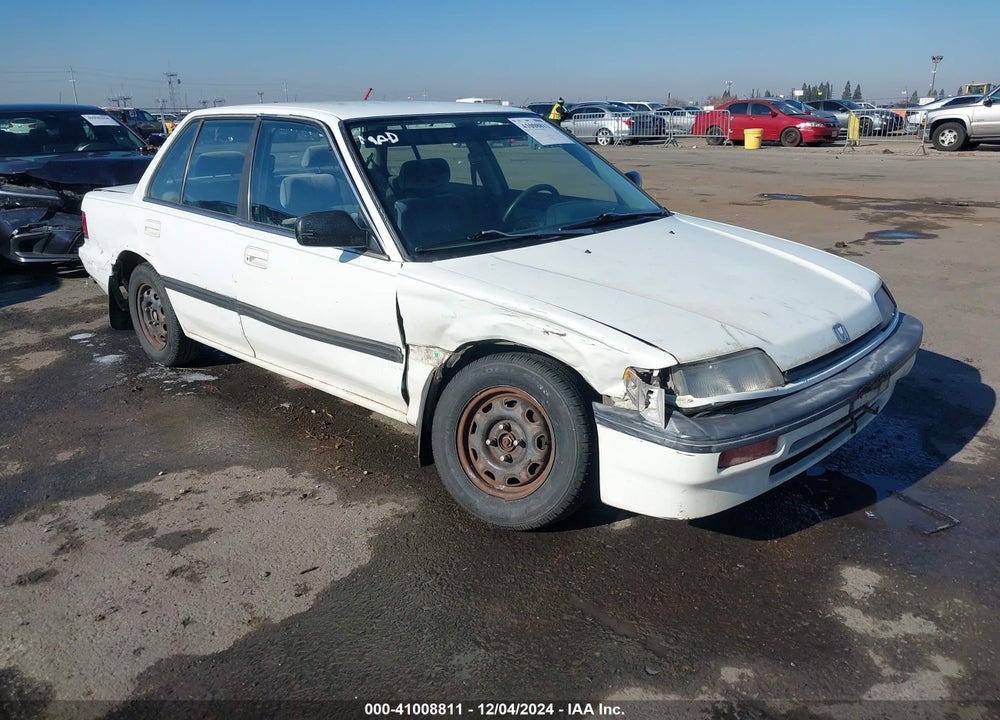1989 HONDA CIVIC LX VIN: 1HGED3559KA027308