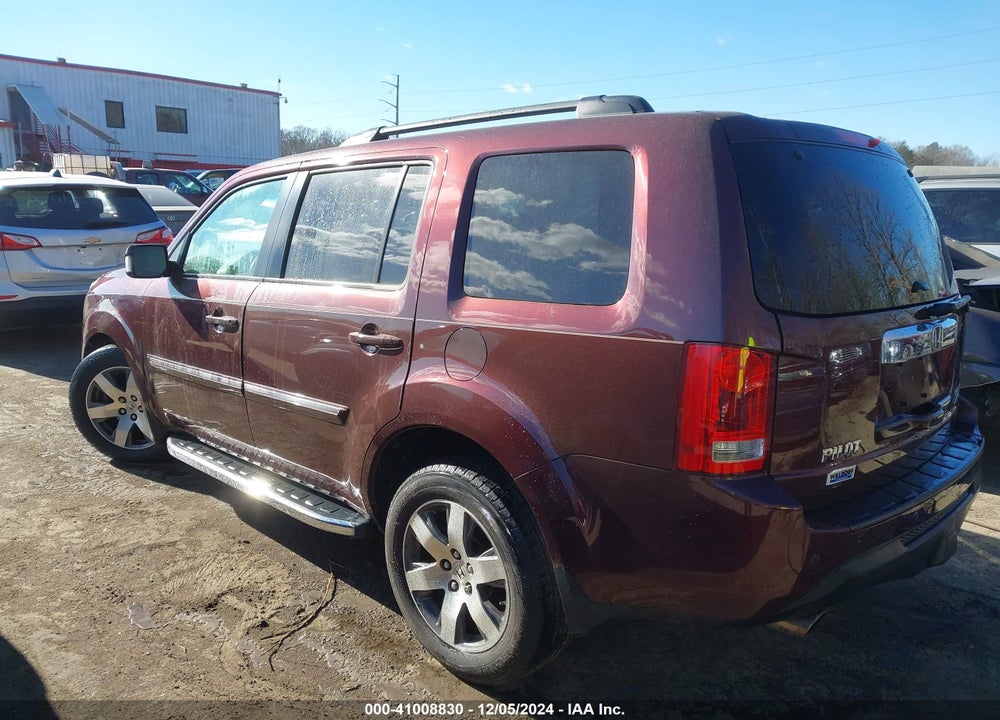 2013 HONDA PILOT TOURING VIN: 5FNYF4H94DB055117