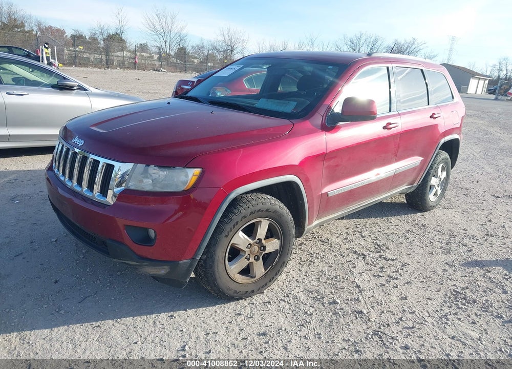 2012 JEEP GRAND CHEROKEE LAREDO VIN: 1C4RJFAG7CC200105