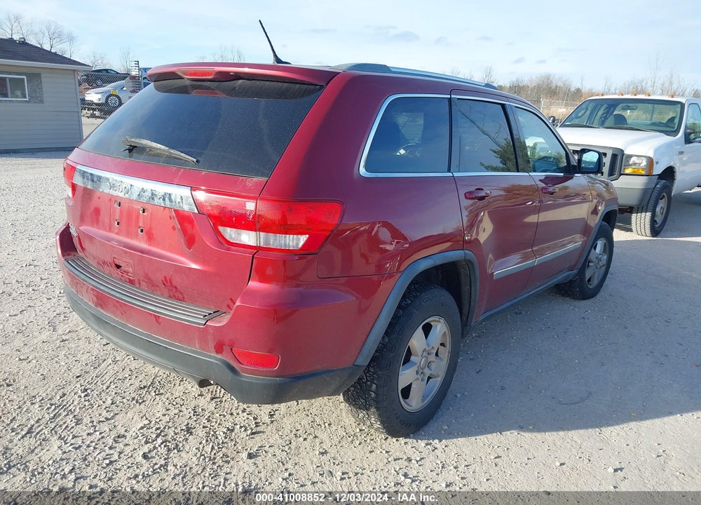 2012 JEEP GRAND CHEROKEE LAREDO VIN: 1C4RJFAG7CC200105