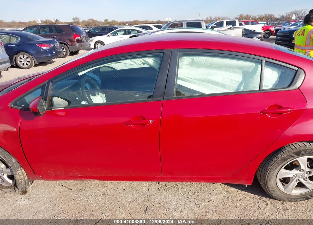 2016 KIA FORTE LX VIN: KNAFK4A66G5554202