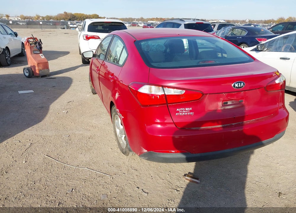2016 KIA FORTE LX VIN: KNAFK4A66G5554202