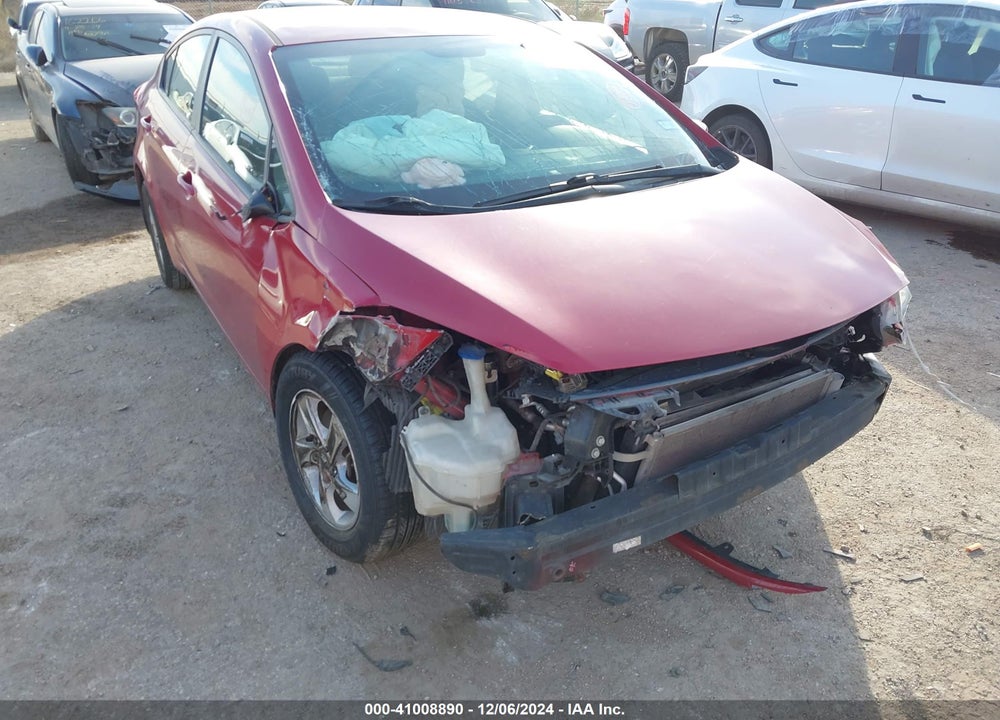 2016 KIA FORTE LX VIN: KNAFK4A66G5554202