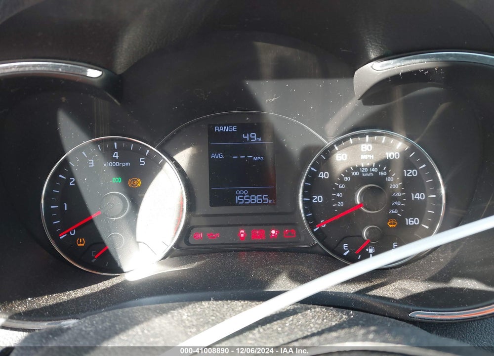 2016 KIA FORTE LX VIN: KNAFK4A66G5554202