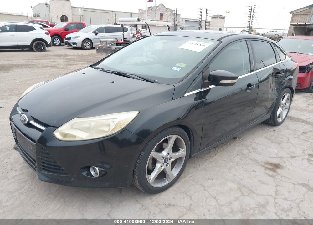 2014 FORD FOCUS TITANIUM VIN: 1FADP3J28EL229553