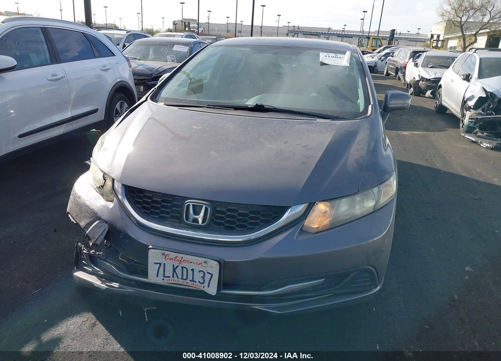 2015 HONDA CIVIC SE VIN: 19XFB2F75FE260236