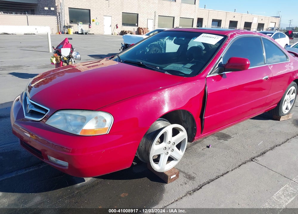 2001 ACURA CL 3.2 TYPE S VIN: 19UYA42601A000375