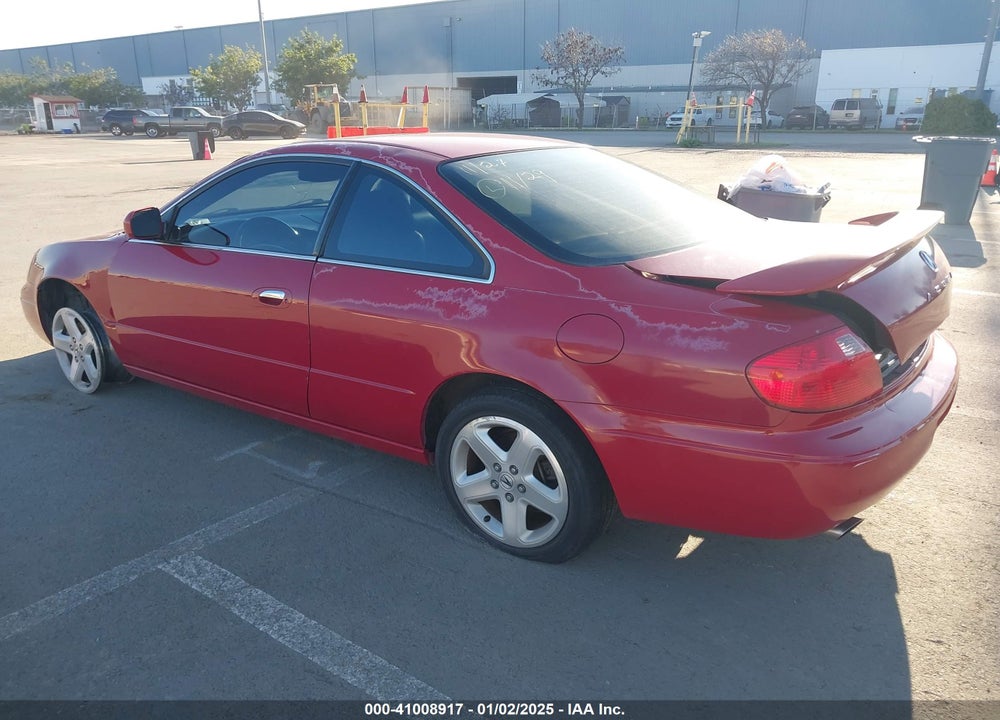 2001 ACURA CL 3.2 TYPE S VIN: 19UYA42601A000375