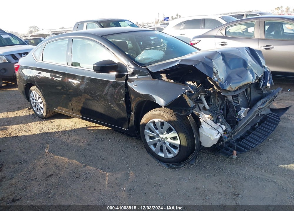 2017 NISSAN SENTRA SV VIN: 3N1AB7AP8HL641398