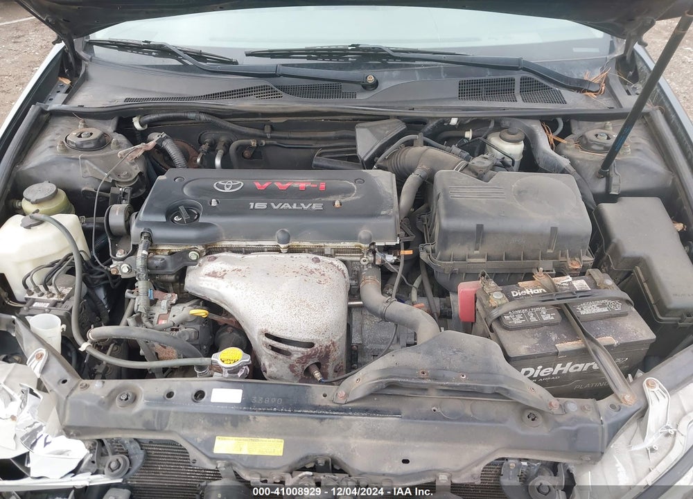 2004 TOYOTA CAMRY LE VIN: 4T1BE32K34U304542