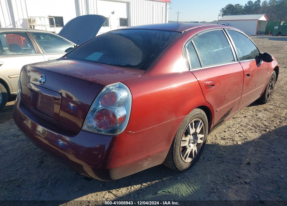2005 NISSAN ALTIMA 2.5 S VIN: 1N4AL11D75C126029