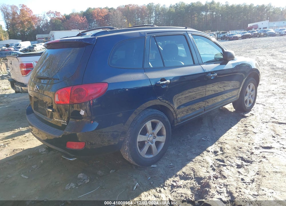 2007 HYUNDAI SANTA FE LIMITED/SE VIN: 5NMSH13E87H060505