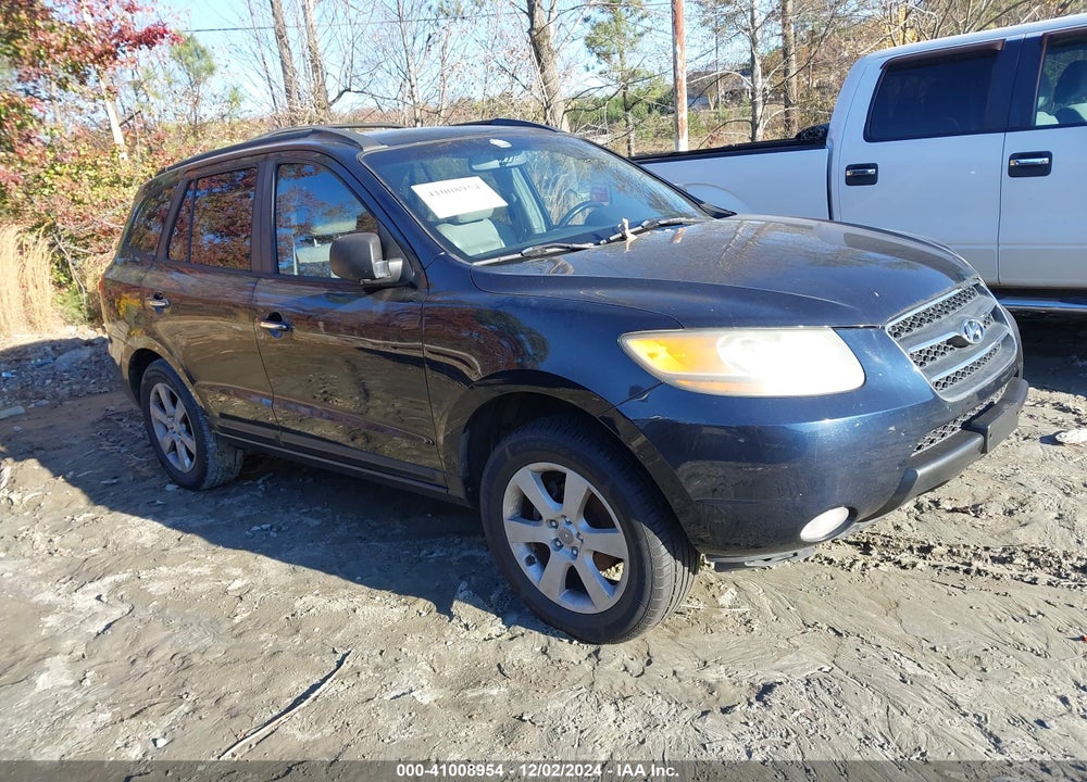 2007 HYUNDAI SANTA FE LIMITED/SE VIN: 5NMSH13E87H060505