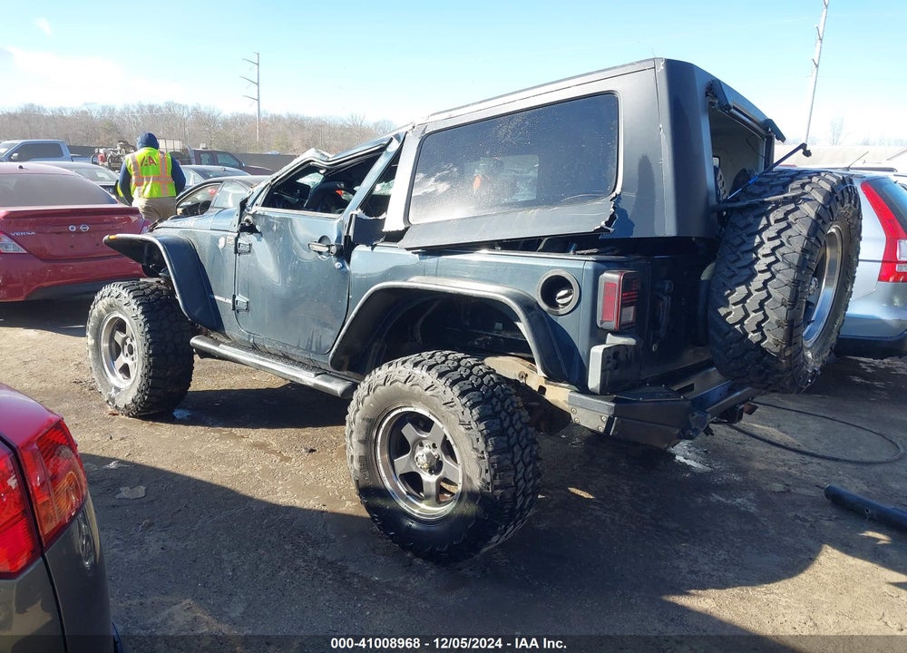 2007 JEEP WRANGLER RUBICON VIN: 1J8GA64197L116283