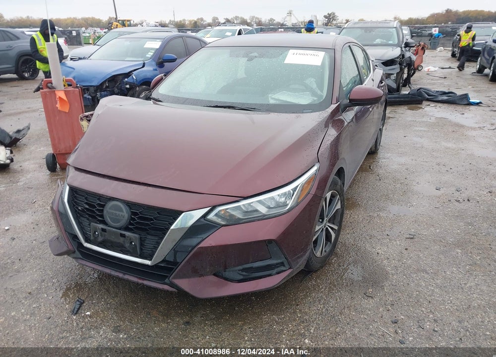 2022 NISSAN SENTRA SV XTRONIC CVT VIN: 3N1AB8CV6NY274968