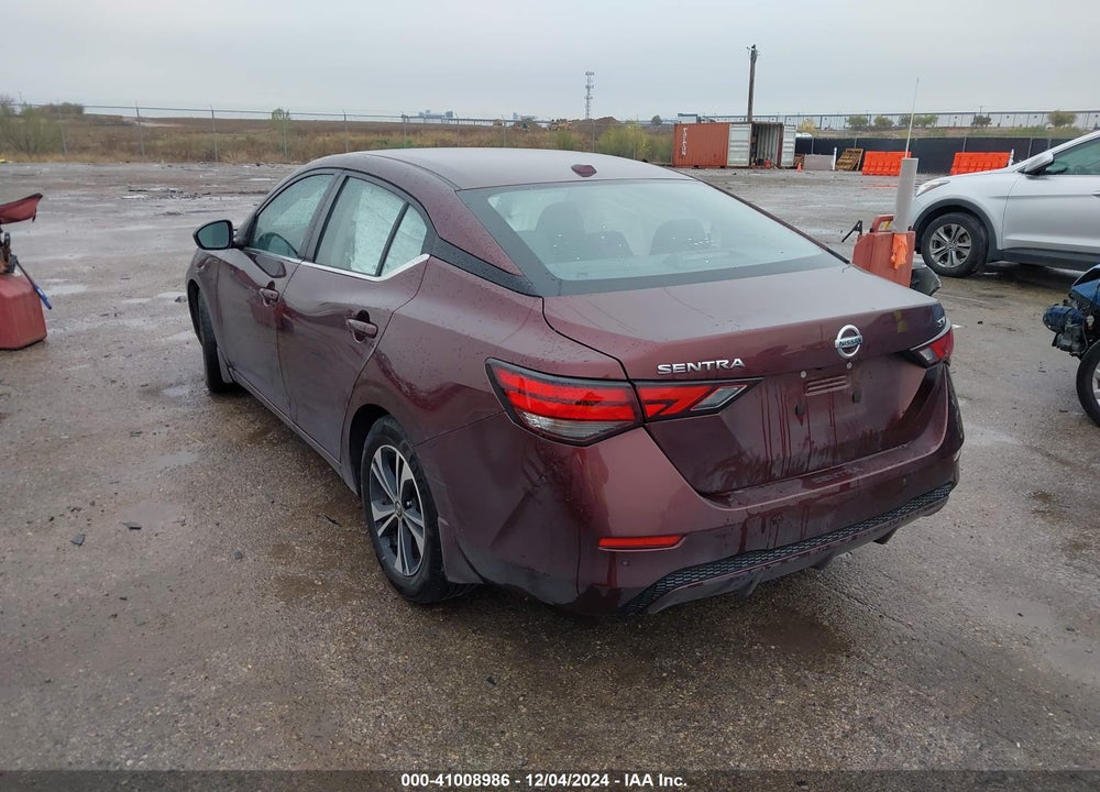 2022 NISSAN SENTRA SV XTRONIC CVT VIN: 3N1AB8CV6NY274968