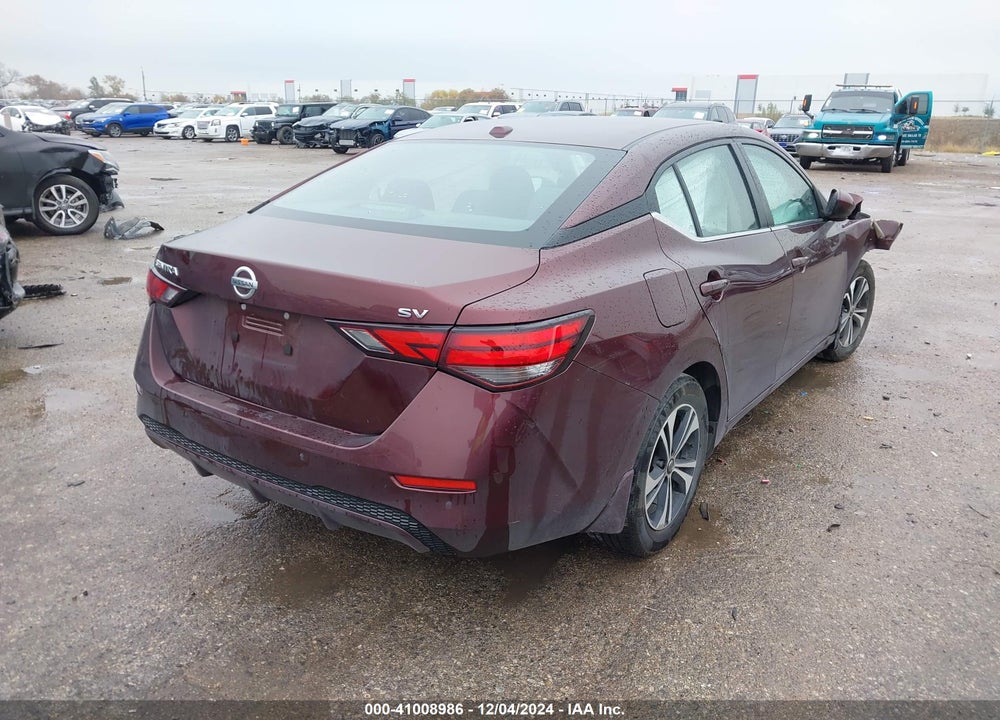 2022 NISSAN SENTRA SV XTRONIC CVT VIN: 3N1AB8CV6NY274968