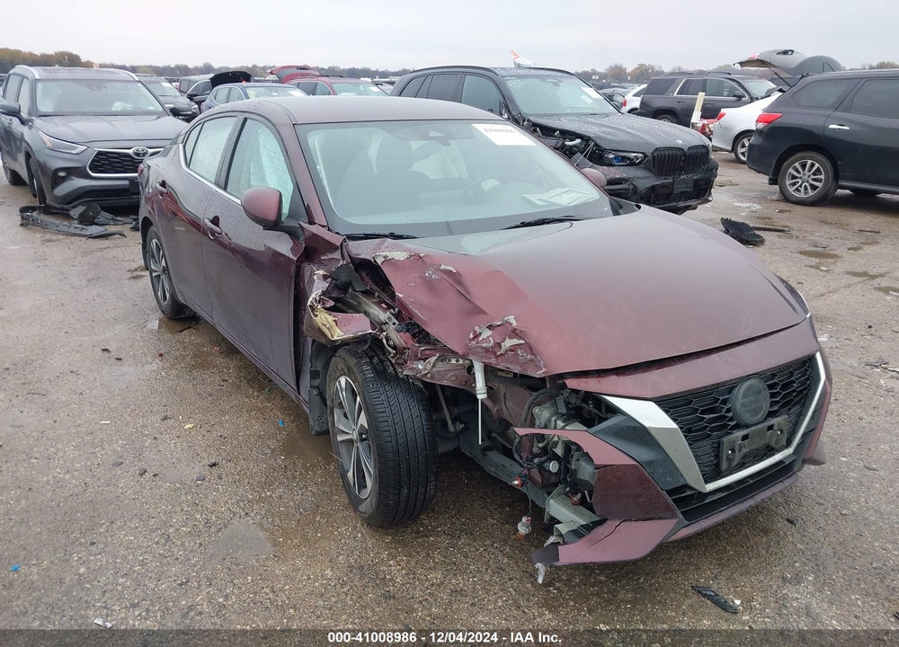 2022 NISSAN SENTRA SV XTRONIC CVT VIN: 3N1AB8CV6NY274968