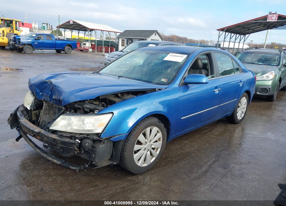 2009 HYUNDAI SONATA LIMITED VIN: 5NPEU46C49H547520