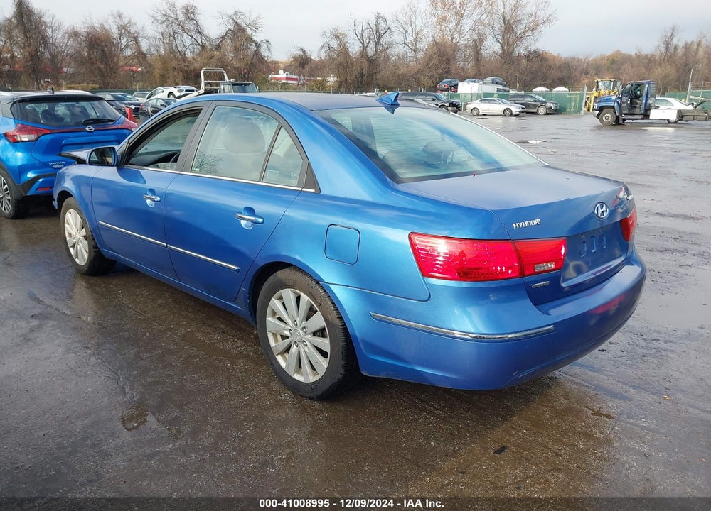 2009 HYUNDAI SONATA LIMITED VIN: 5NPEU46C49H547520