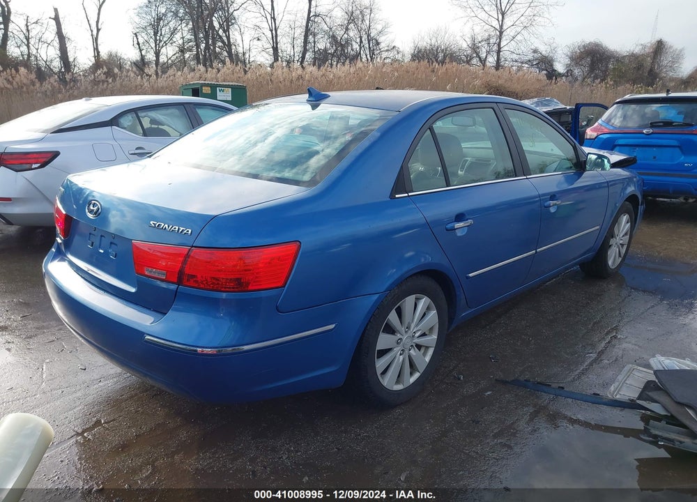 2009 HYUNDAI SONATA LIMITED VIN: 5NPEU46C49H547520