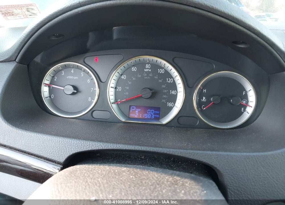2009 HYUNDAI SONATA LIMITED VIN: 5NPEU46C49H547520