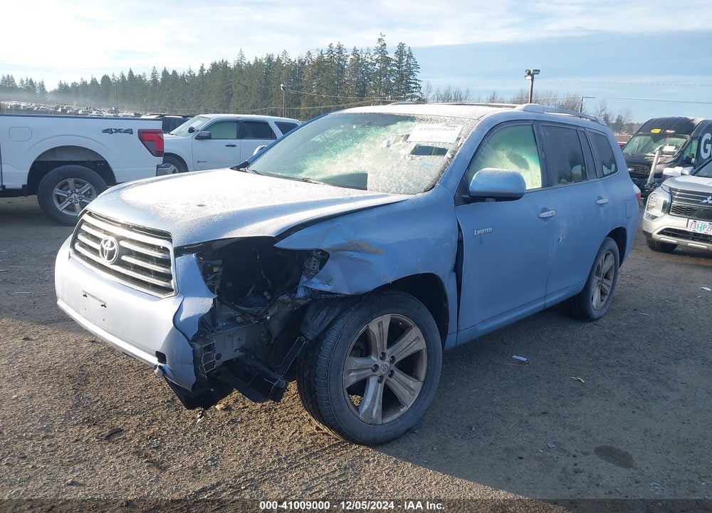 2008 TOYOTA HIGHLANDER LIMITED VIN: JTEES42A682014719