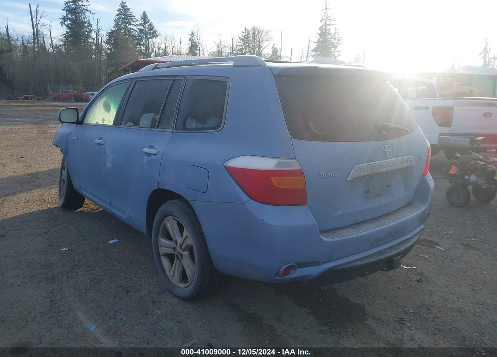 2008 TOYOTA HIGHLANDER LIMITED VIN: JTEES42A682014719