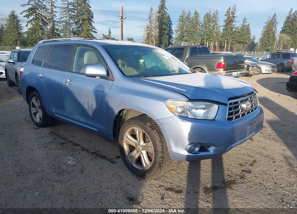 2008 TOYOTA HIGHLANDER LIMITED VIN: JTEES42A682014719