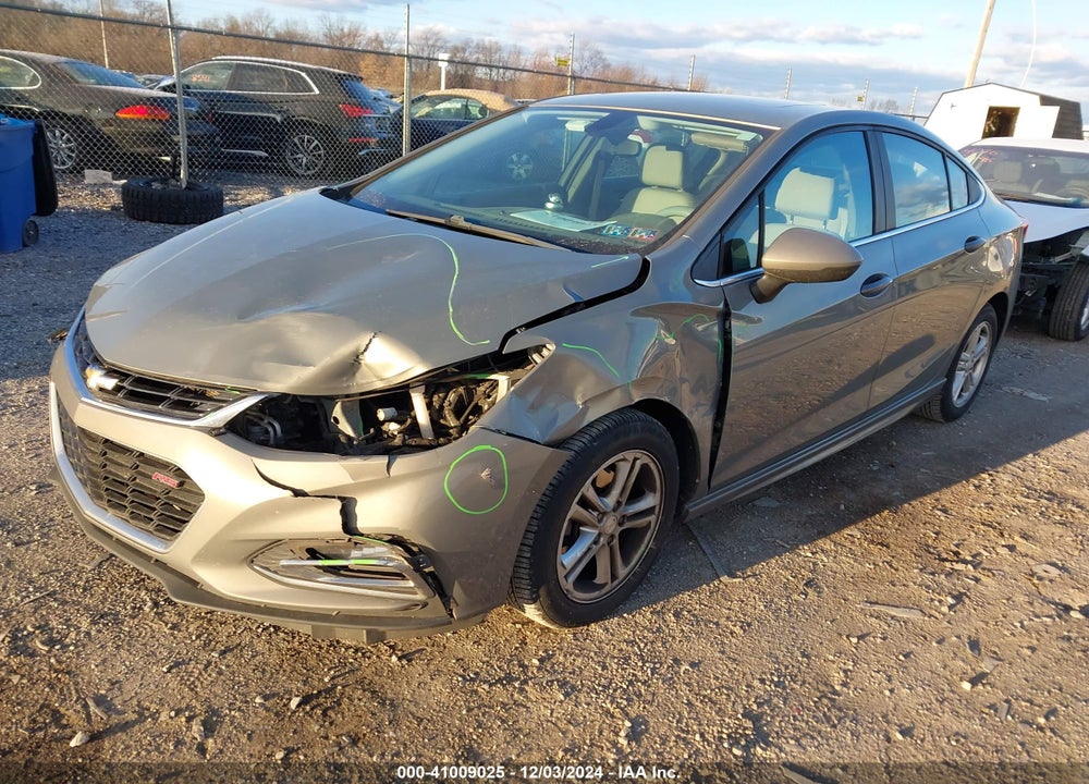 2017 CHEVROLET CRUZE LT AUTO VIN: 1G1BE5SM5H7142783