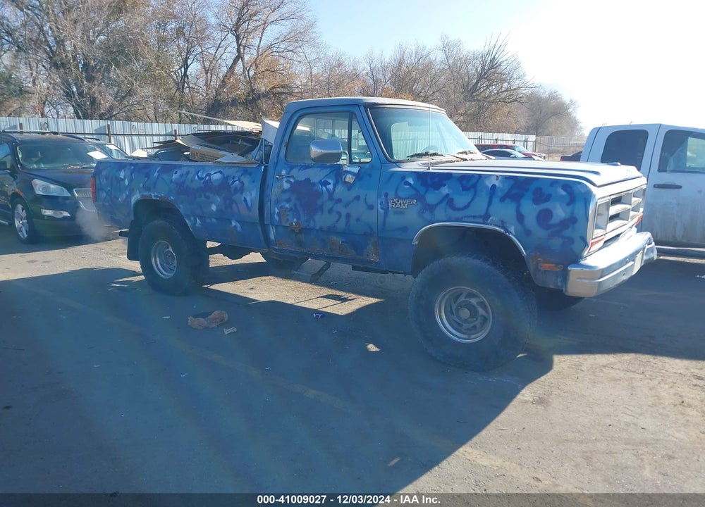 1990 DODGE W-SERIES W150S VIN: 1B7HM06Y4LS629984